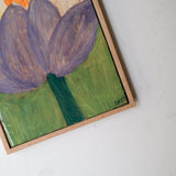 Tableau "Villequier n°04" - 15x21cm - Faience de Samantha Kerdine pour Brutal Ceramics