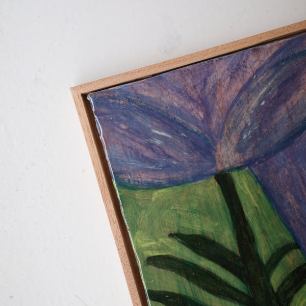 Tableau "Villequier n°01" - 15x21cm - Faience de Samantha Kerdine pour Brutal Ceramics