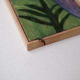 Tableau "Villequier n°01" - 15x21cm - Faience de Samantha Kerdine pour Brutal Ceramics