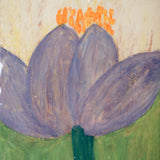 Tableau "Villequier n°04" - 15x21cm - Faience de Samantha Kerdine pour Brutal Ceramics