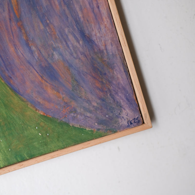 Tableau "Villequier n°03" - 15x21cm - Faience de Samantha Kerdine pour Brutal Ceramics