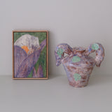 Tableau "Villequier n°02" - 15x21cm - Faience de Samantha Kerdine pour Brutal Ceramics