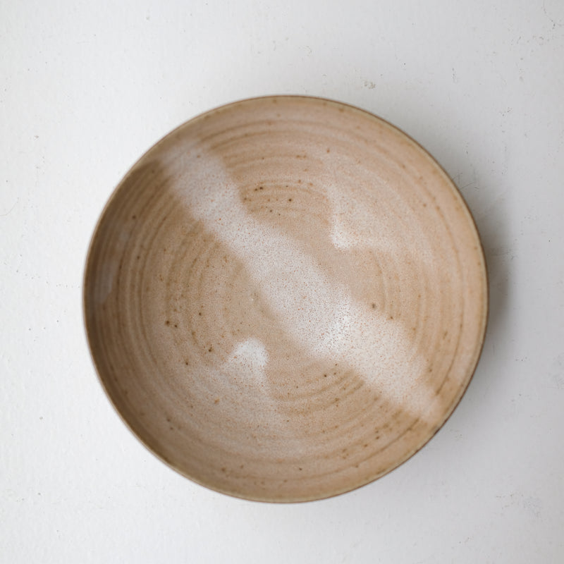 Bol haut à ramen "Monk" D 19,5cm - rouille de Studio Maals chez Brutal Ceramics