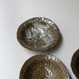 Bol en terre recoltée D 22cm - vert brillant de Potry chez Brutal Ceramics