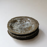 Bol en terre recoltée D 22cm - vert brillant de Potry chez Brutal Ceramics