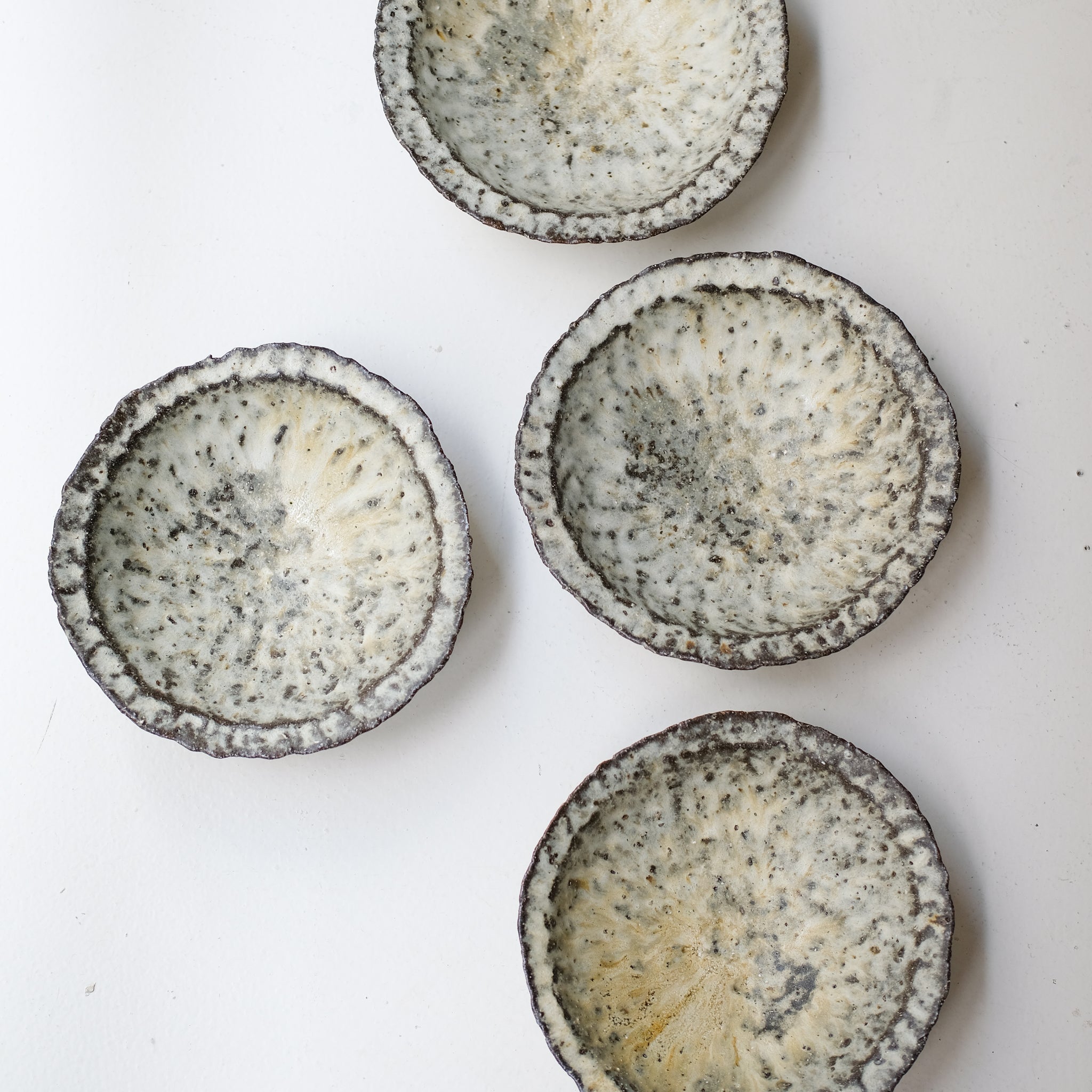 Bol en terre recoltée D 22cm - blanc mat de Potry chez Brutal Ceramics