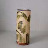 Vase SP26HB04 en faïence rouge H 23cm - Multicolore d'Héloise Bariol chez Brutal Ceramics