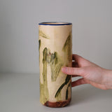 Vase SP26HB04 en faïence rouge H 23cm - Multicolore d'Héloise Bariol chez Brutal Ceramics