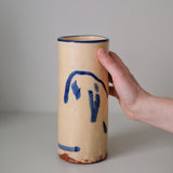 Vase SP26HB06 en faïence rouge H 23cm - Multicolore d'Héloise Bariol chez Brutal Ceramics