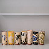 Vase SP26HB05 en faïence rouge H 23cm - Multicolore d'Héloise Bariol chez Brutal Ceramics