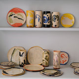 Vase SP26HB05 en faïence rouge H 23cm - Multicolore d'Héloise Bariol chez Brutal Ceramics