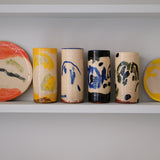 Vase SP26HB05 en faïence rouge H 23cm - Multicolore d'Héloise Bariol chez Brutal Ceramics