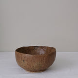 Bol en terre recoltée D 16,5cm - orange brun de Nathalie Reocreux chez Brutal Ceramics