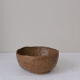 Bol en terre recoltée D 16,5cm - orange brun de Nathalie Reocreux chez Brutal Ceramics