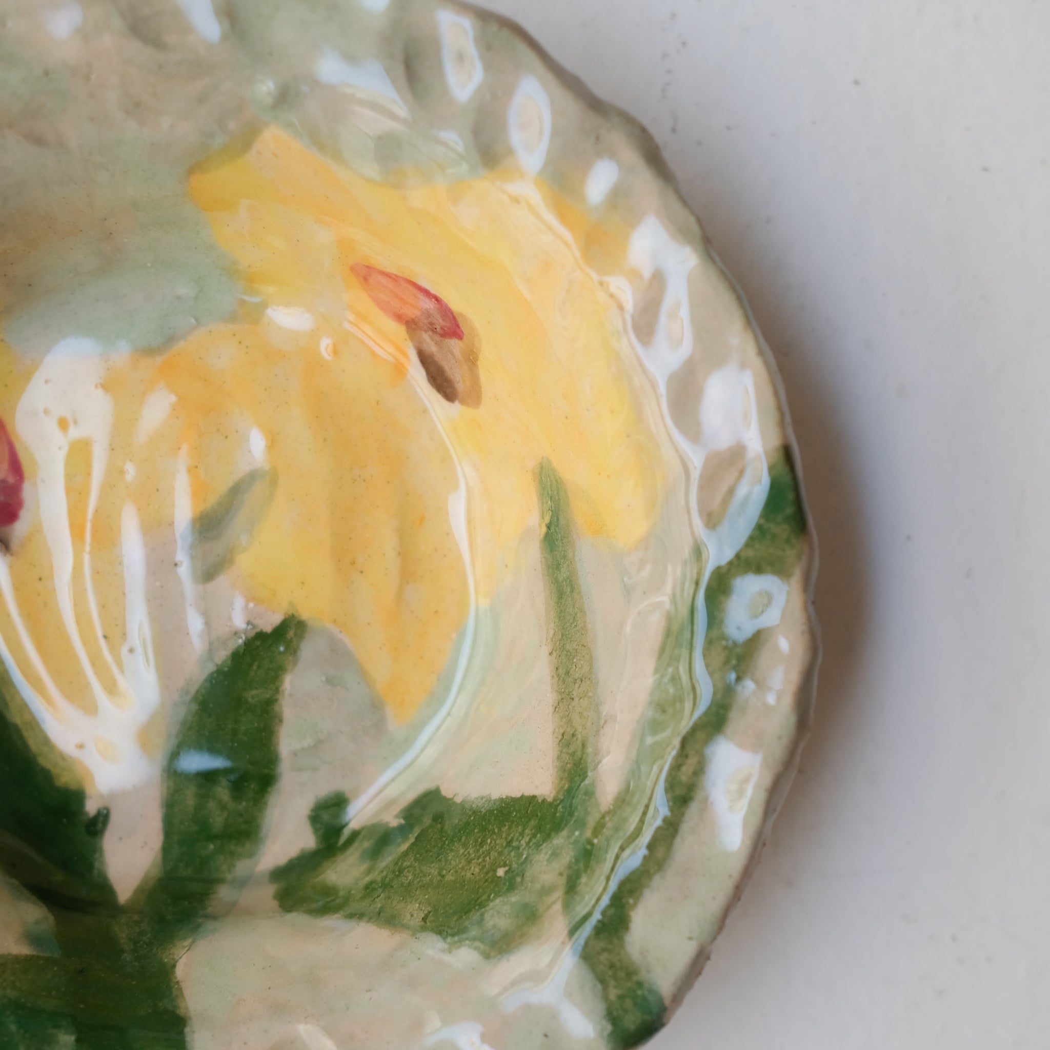 Bol 03 en faïence D 10cm - multicolore de Samantha Kerdine pour Brutal Ceramics