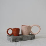 Mug Donut 160ml / Rose de Pia Chevalier chez Brutal Ceramics