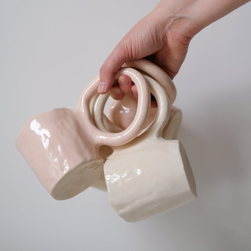 Mug Donut 160ml / Sucre Vanille de Pia Chevalier chez Brutal Ceramics
