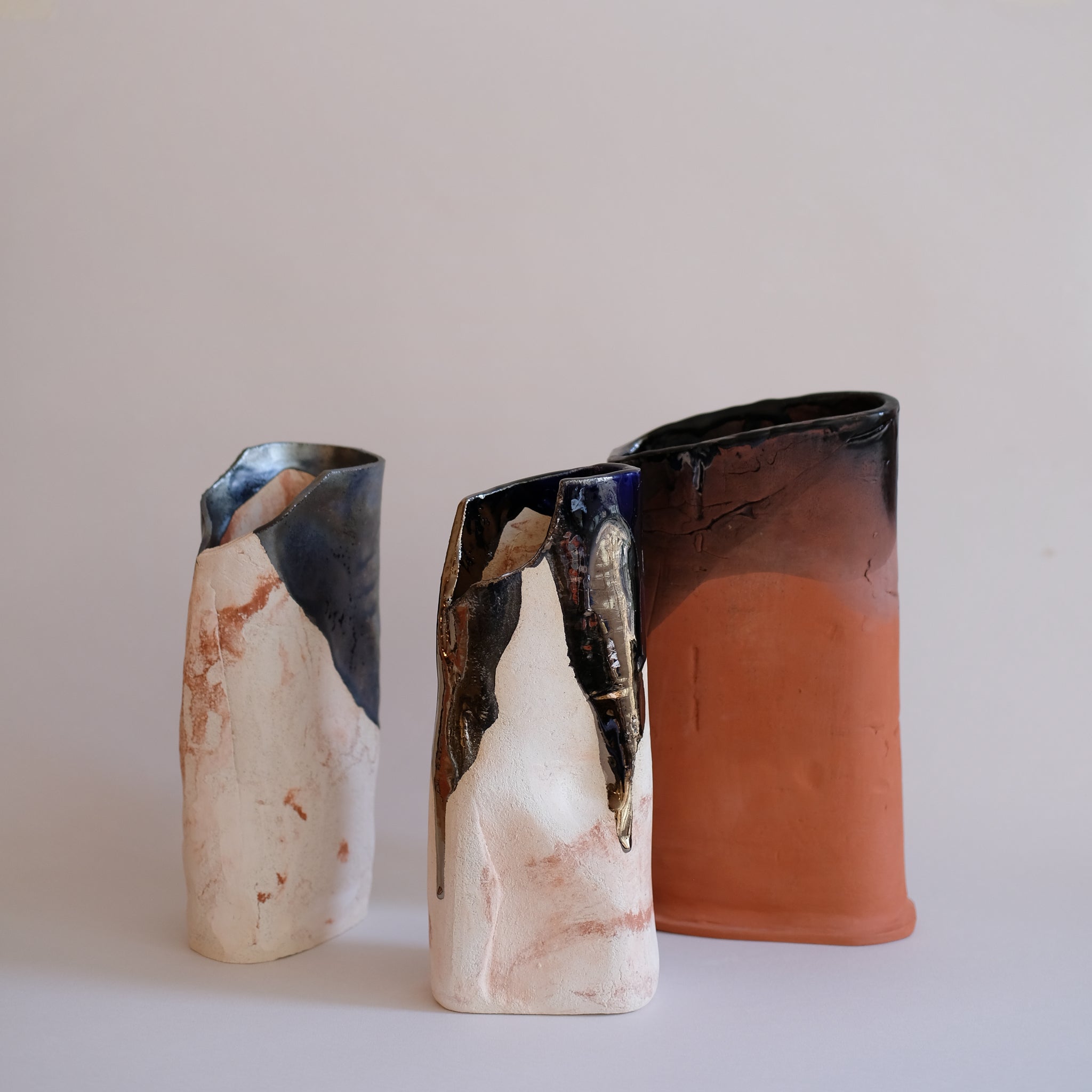 Vase Kume 29 par Emmanuelle Roule pour Brutal Ceramics