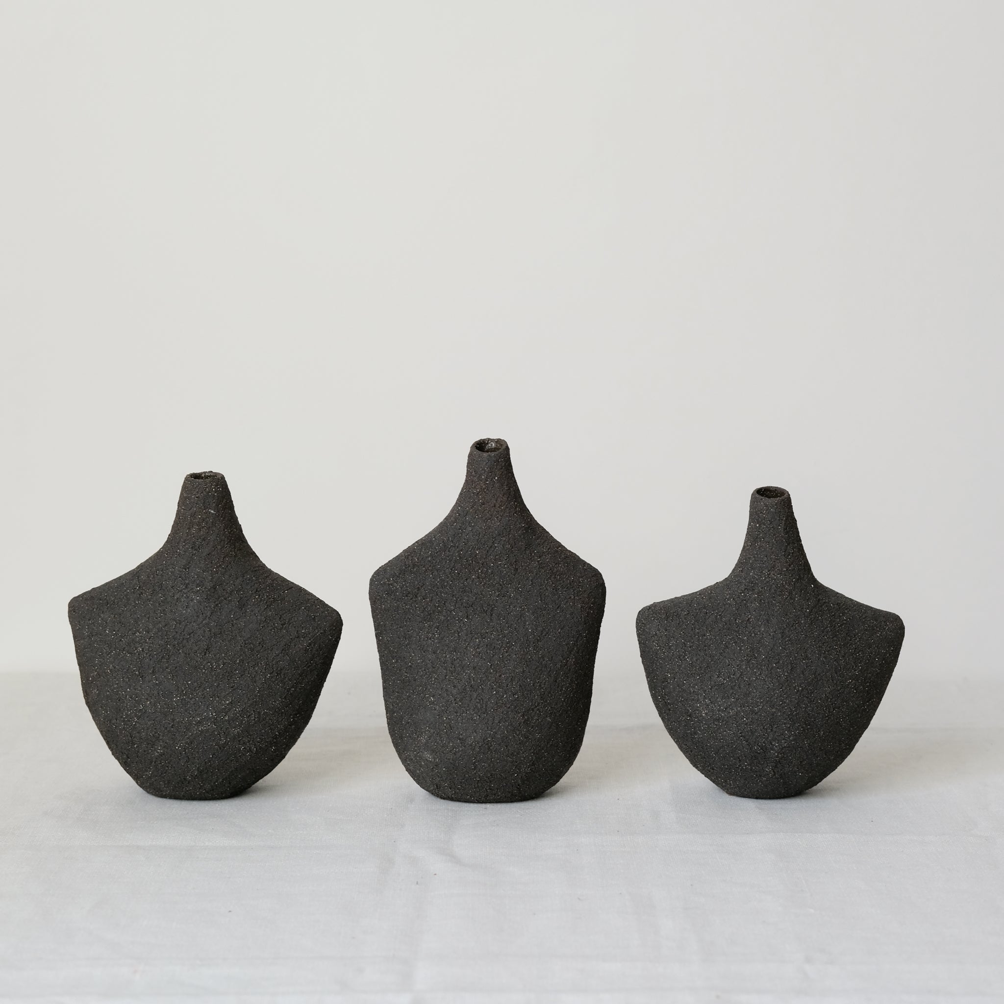 Grand vase Oiseau_06 - Noir par Stéphanie Petit chez Brutal