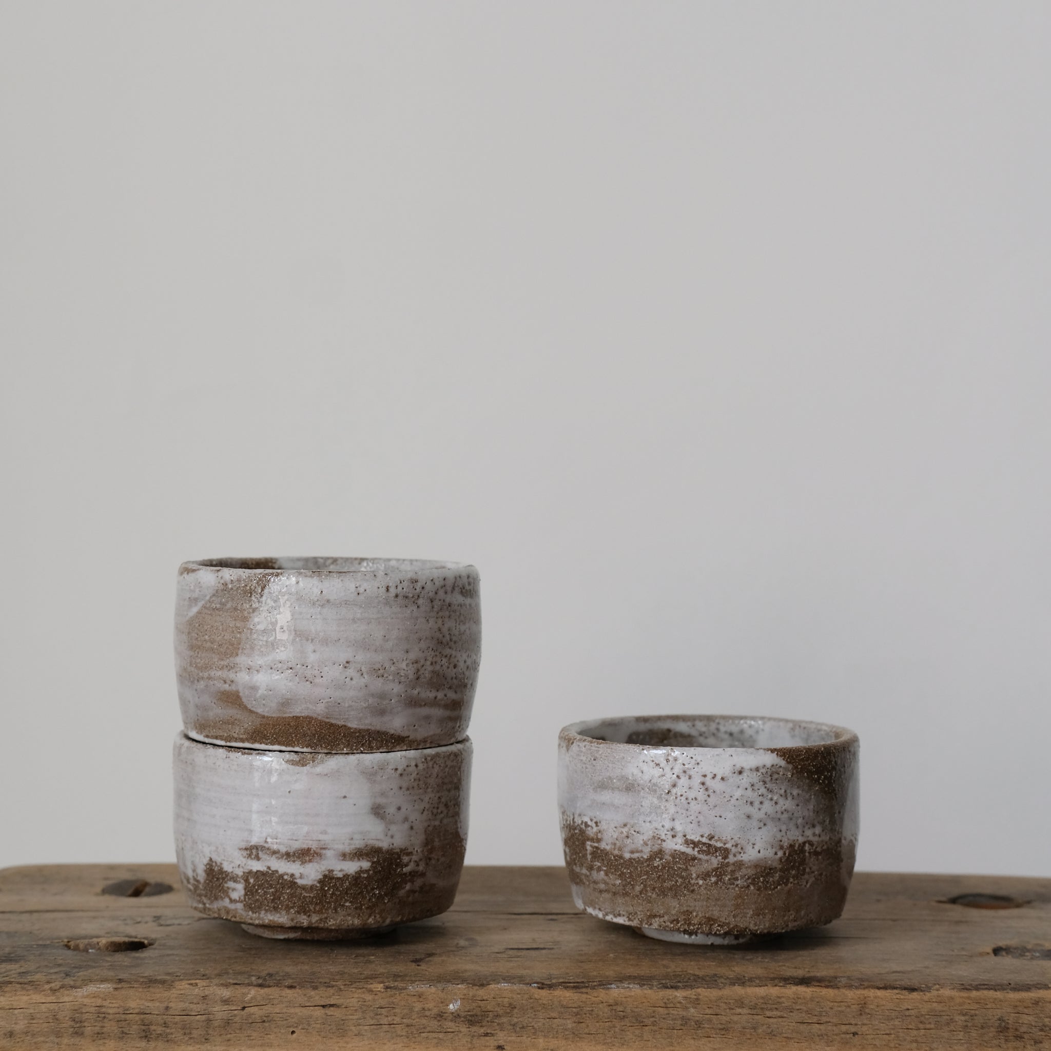 Tasse chawan en grès - Marron par Stéphanie Petit chez Brutal