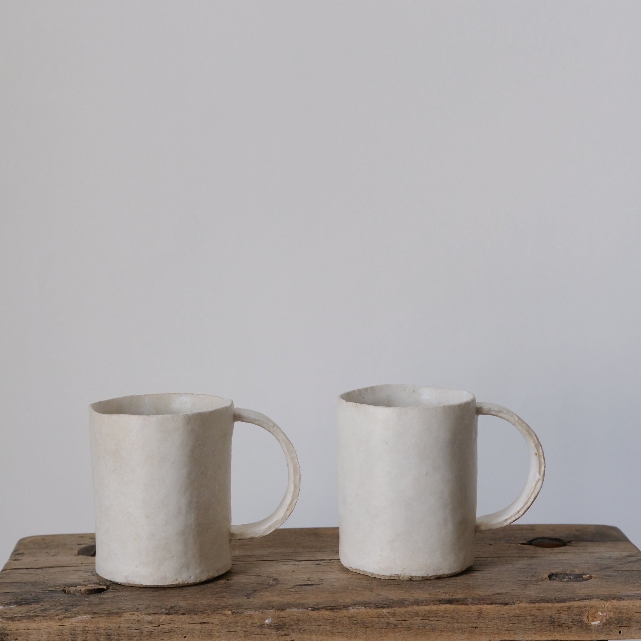 Tasse en grès et porcelaine 220ml - Blanc de Yellow Nose Studio 