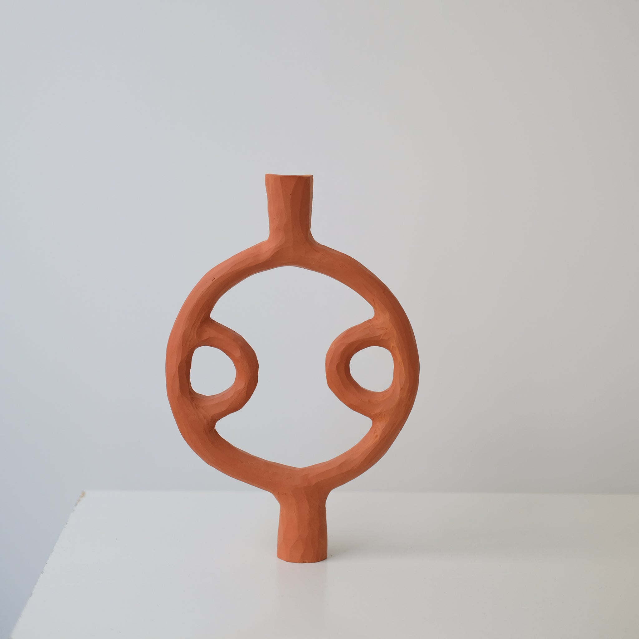 Bougeoir 03 H 32cm par Rosi Mistou pour Brutal Ceramics