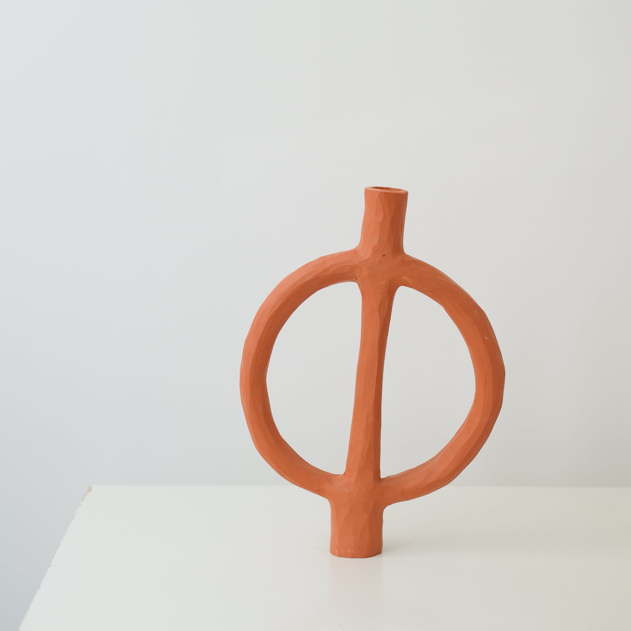 Bougeoir 01  H 31cm par Rosi Mistou pour Brutal Ceramics