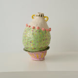Vase en faïence H 30cm de Samantha Kerdine pour Brutal Ceramics