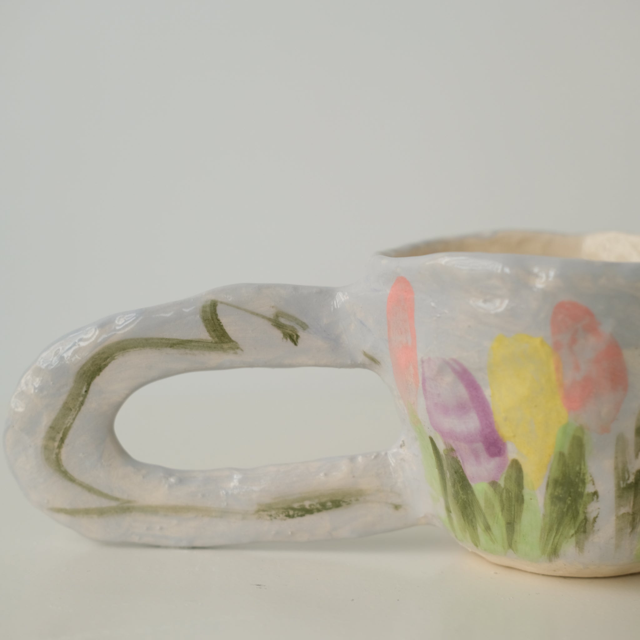Tasse en faïence H 18cm paysage de Samantha Kerdine pour Brutal 