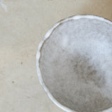 Bol en grès roux D 10cm(m) - blanc/brun de Cups cups cups chez Brutal