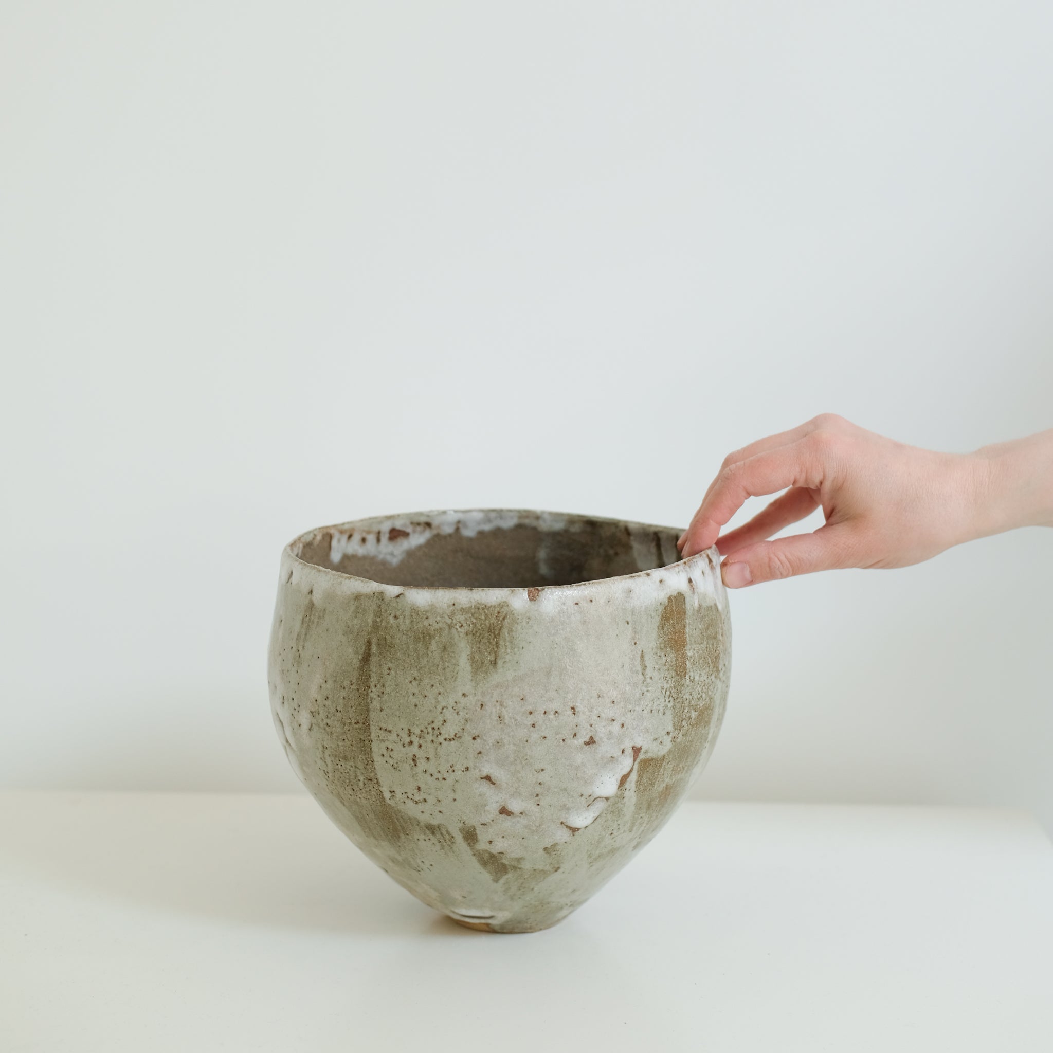 Vase en grès roux D 20cm(y) - Bruns de Cups cups cups chez Brutal