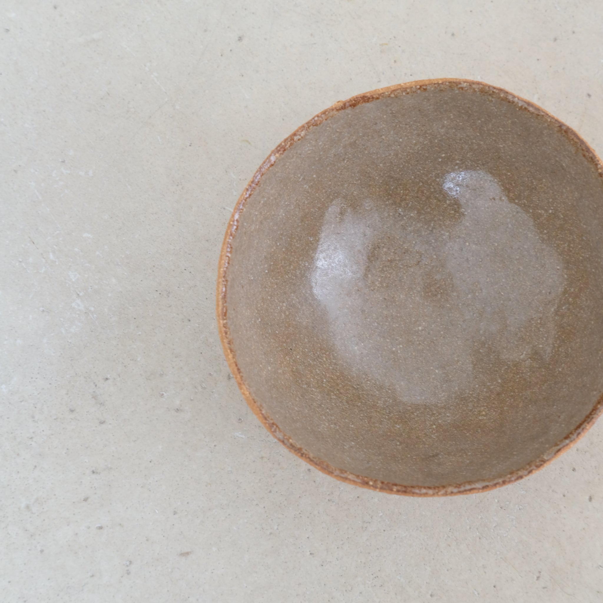 Bol en grès roux D 10,5cm(q) - brun de Cups cups cups chez Brutal