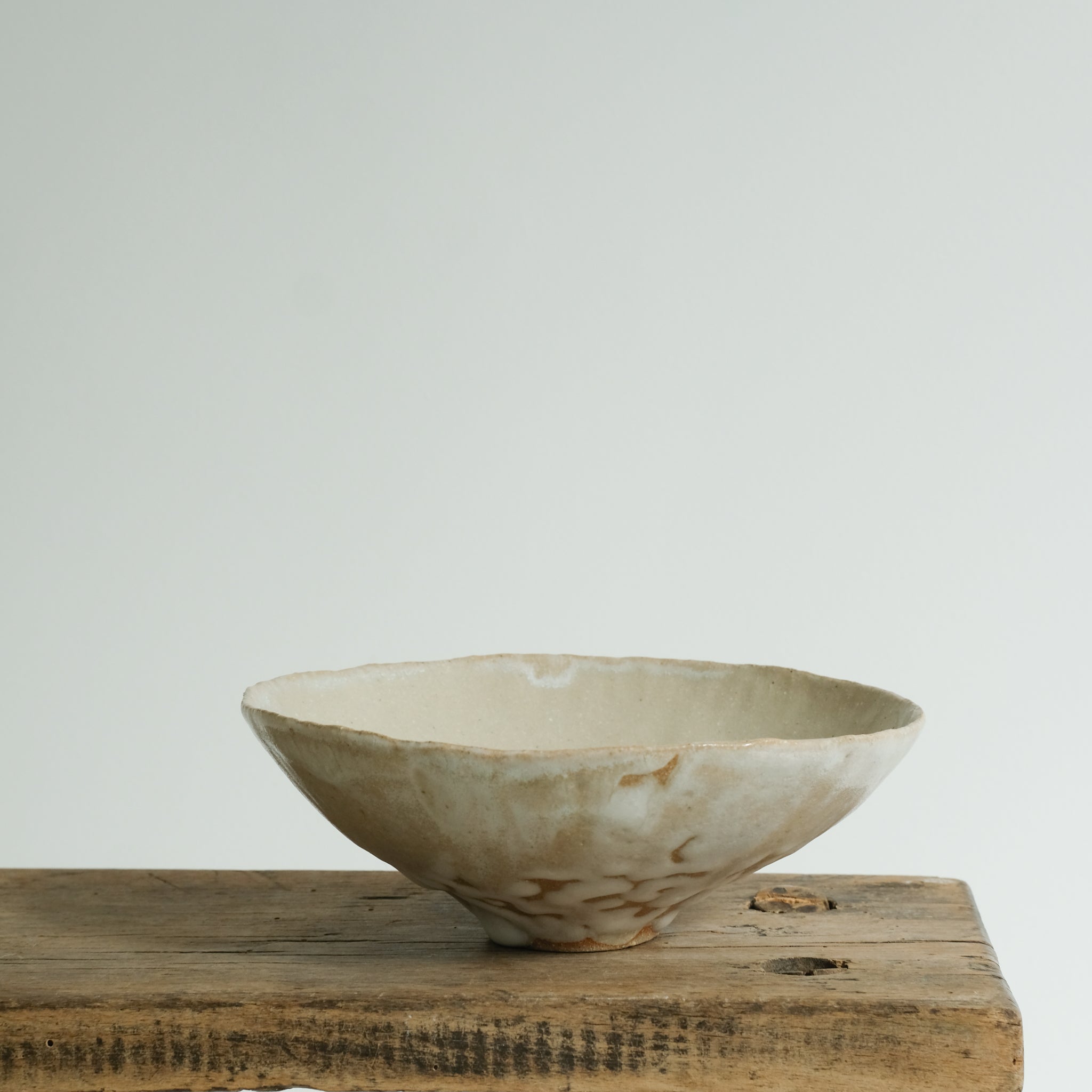 Bol en grès roux D 17cm(a) - Beige de Cups cups cups chez Brutal Ceramics