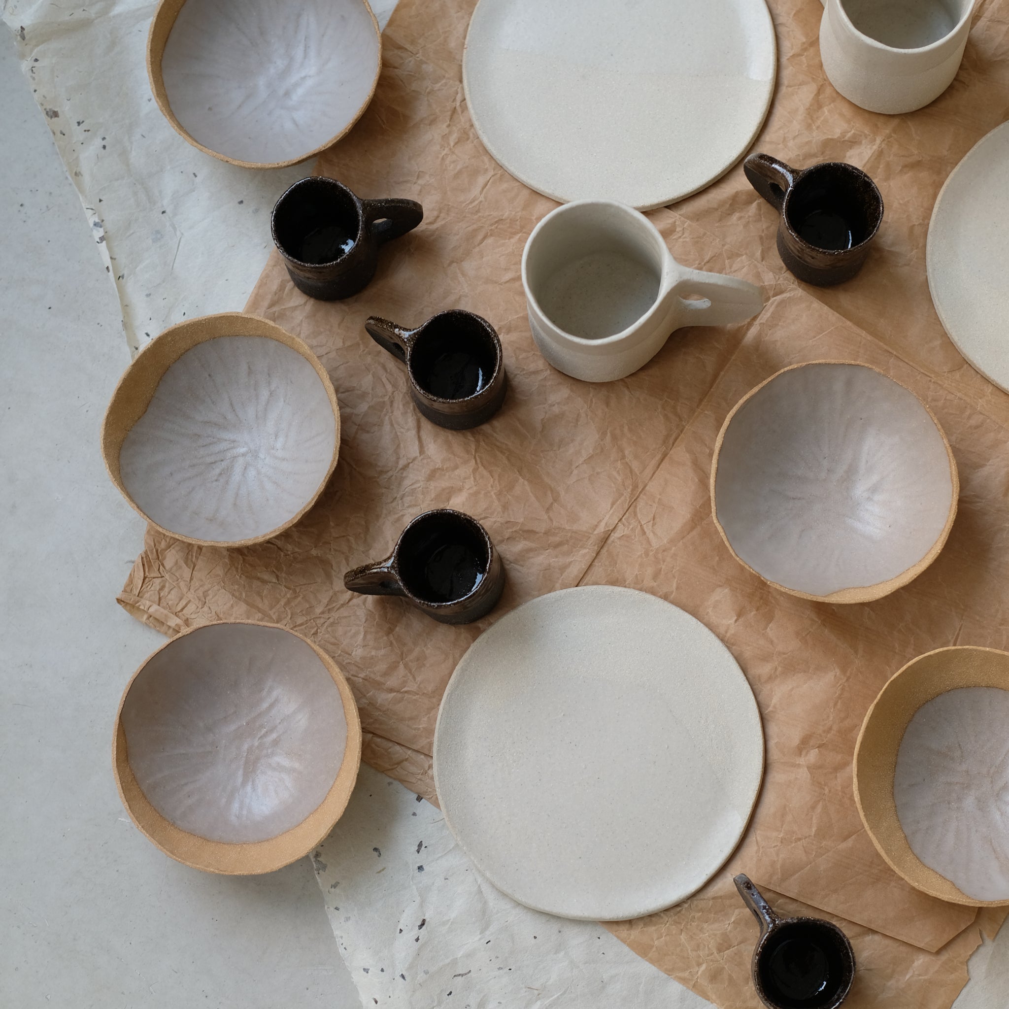 Bol en grès roux de Léa Baldassari chez Brutal Ceramics