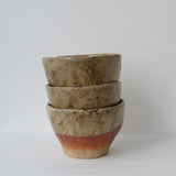 Tasse en terre glanée 60ml  - Vert Gris de Judith Lasry pour Brutal Ceramics