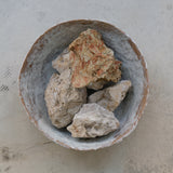 Saladier en terre glanée D 33cm- Blanc satiné par Potry pour Brutal Ceramics