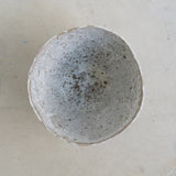 Coupe en terre glanée D 18,5cm- Blanc mat par Potry pour Brutal Ceramics