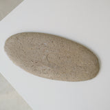 Plat Oval en terre glanée L 27cm- sable satiné par Potry pour Brutal Ceramics