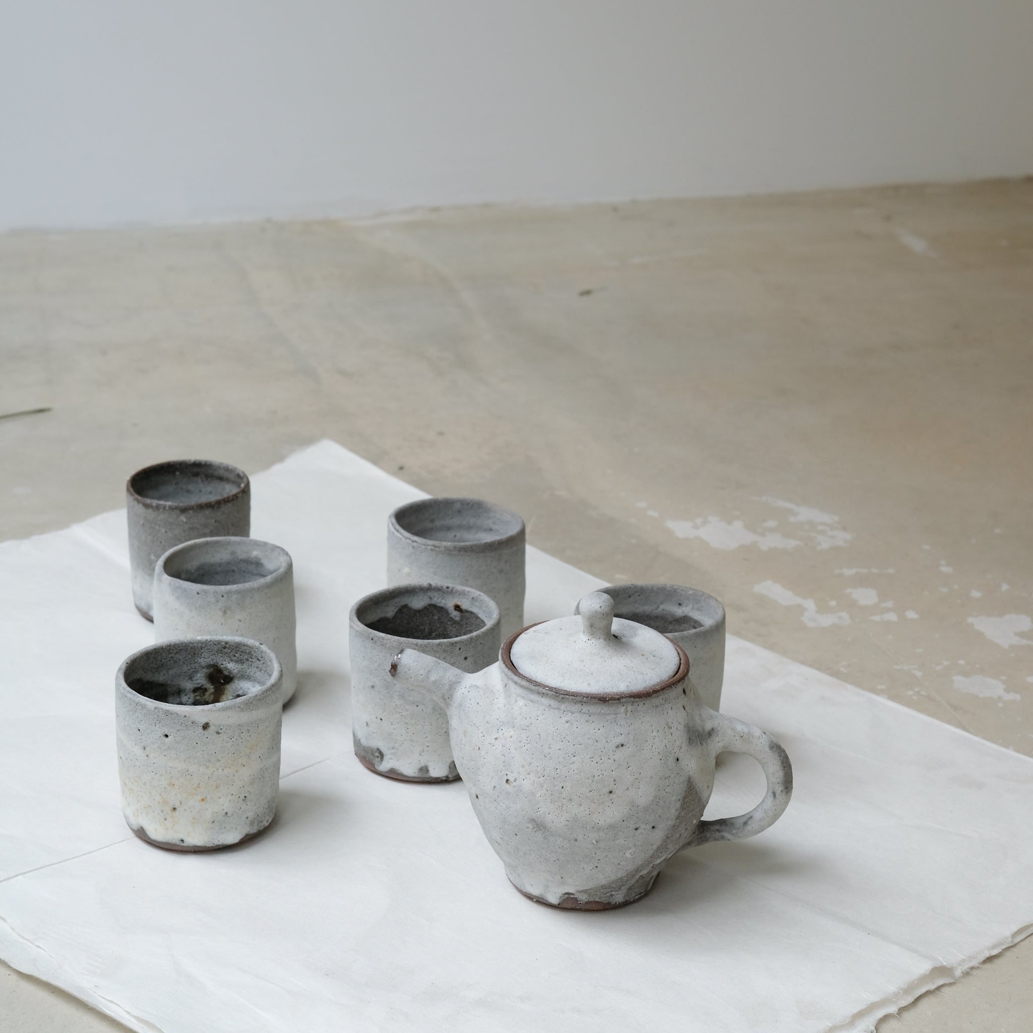 Théière 500ml par le céramiste Benoit Audureau chez Brutal Ceramics
