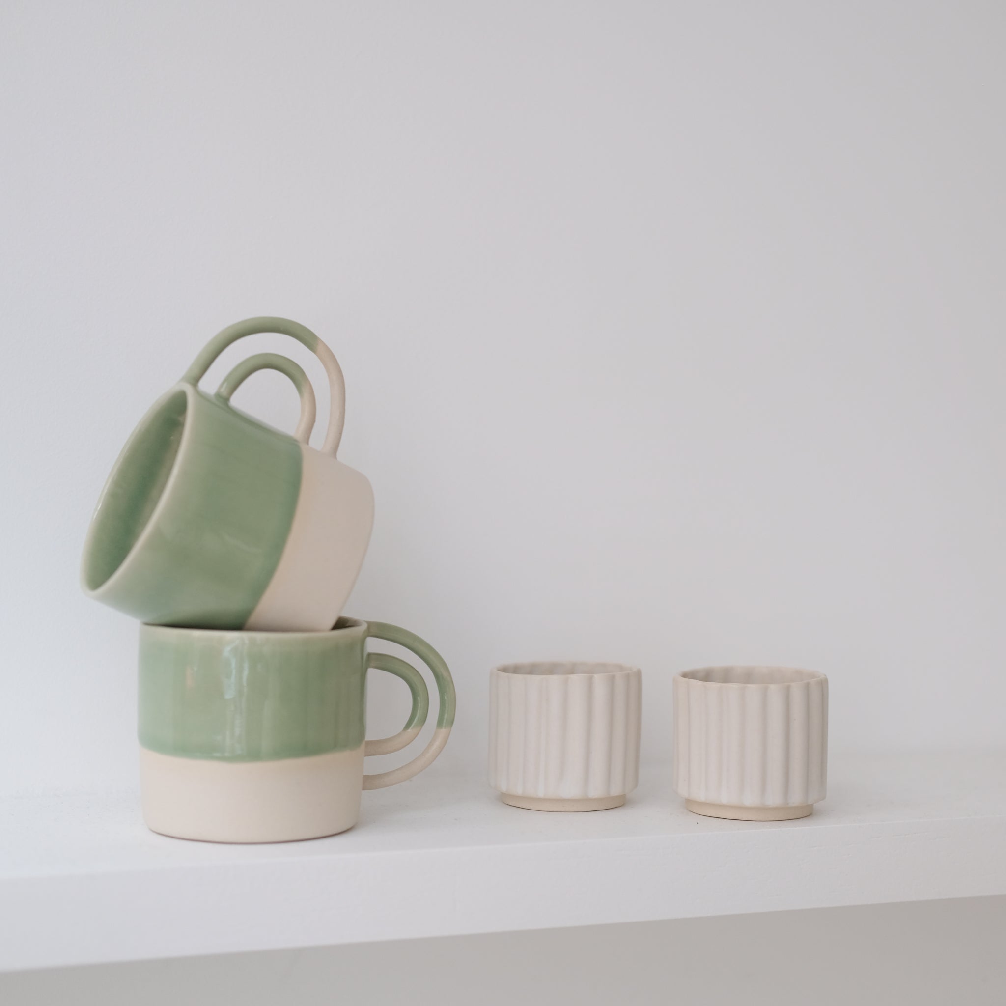 Tasse expresso de la designer d'objet Camille Esnée chez Brutal 