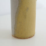 Vase Gris Jaune H17cm Catherine Dix Ceramics chez Brutal Ceramics