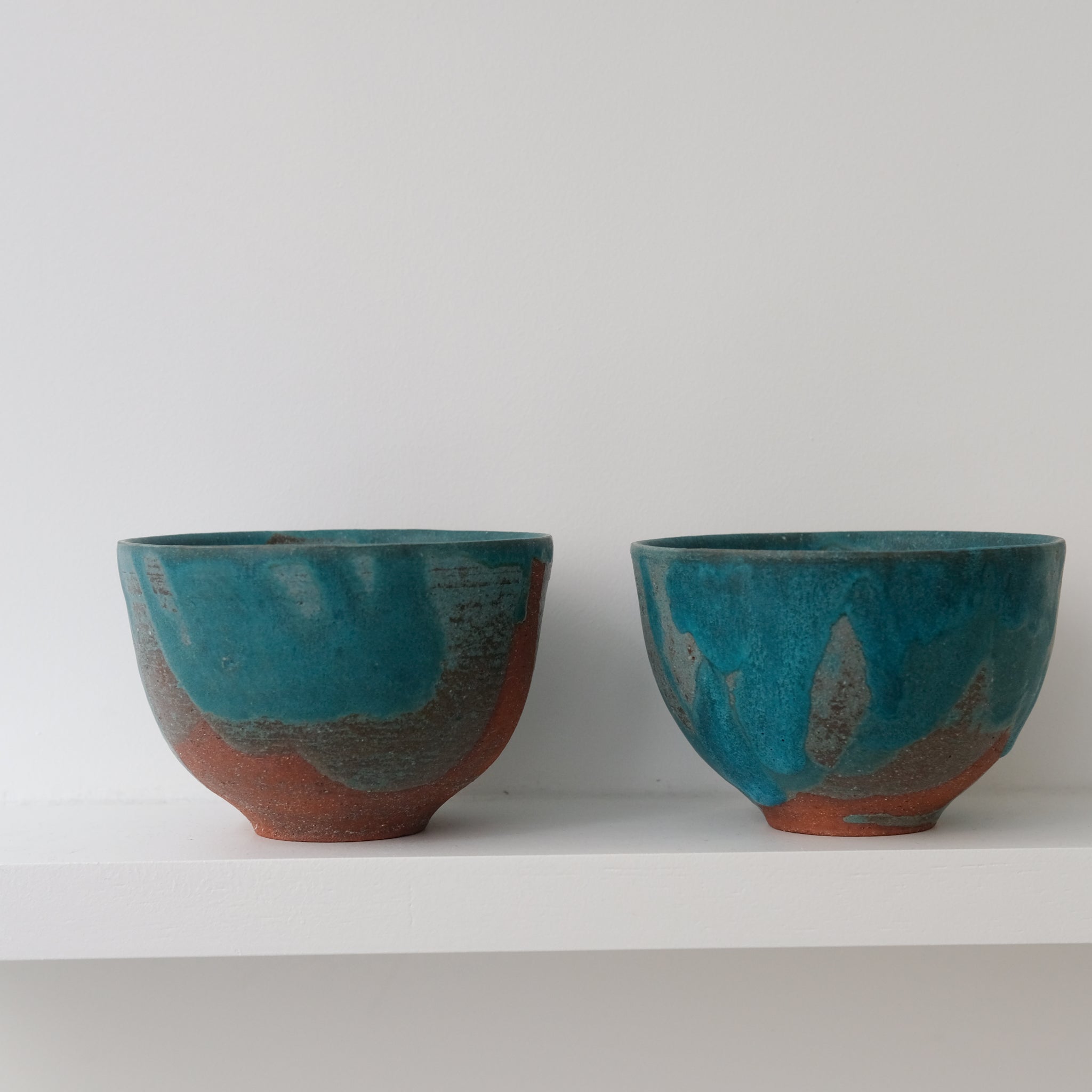 Bol en grès D13cm - bleu d'Aya Ogawa chez Brutal Ceramics