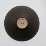 Coupelle en grès D14cm / Charbon par Malo chez Brutal Ceramics