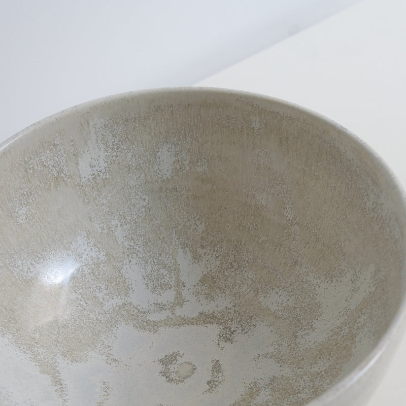 Saladier D 20cm - Blanc givré d'Origine Ceramique chez Brutal Ceramics