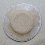 Assiette D22cm en terre glanée par la céramiste Potry chez Brutal Ceramics