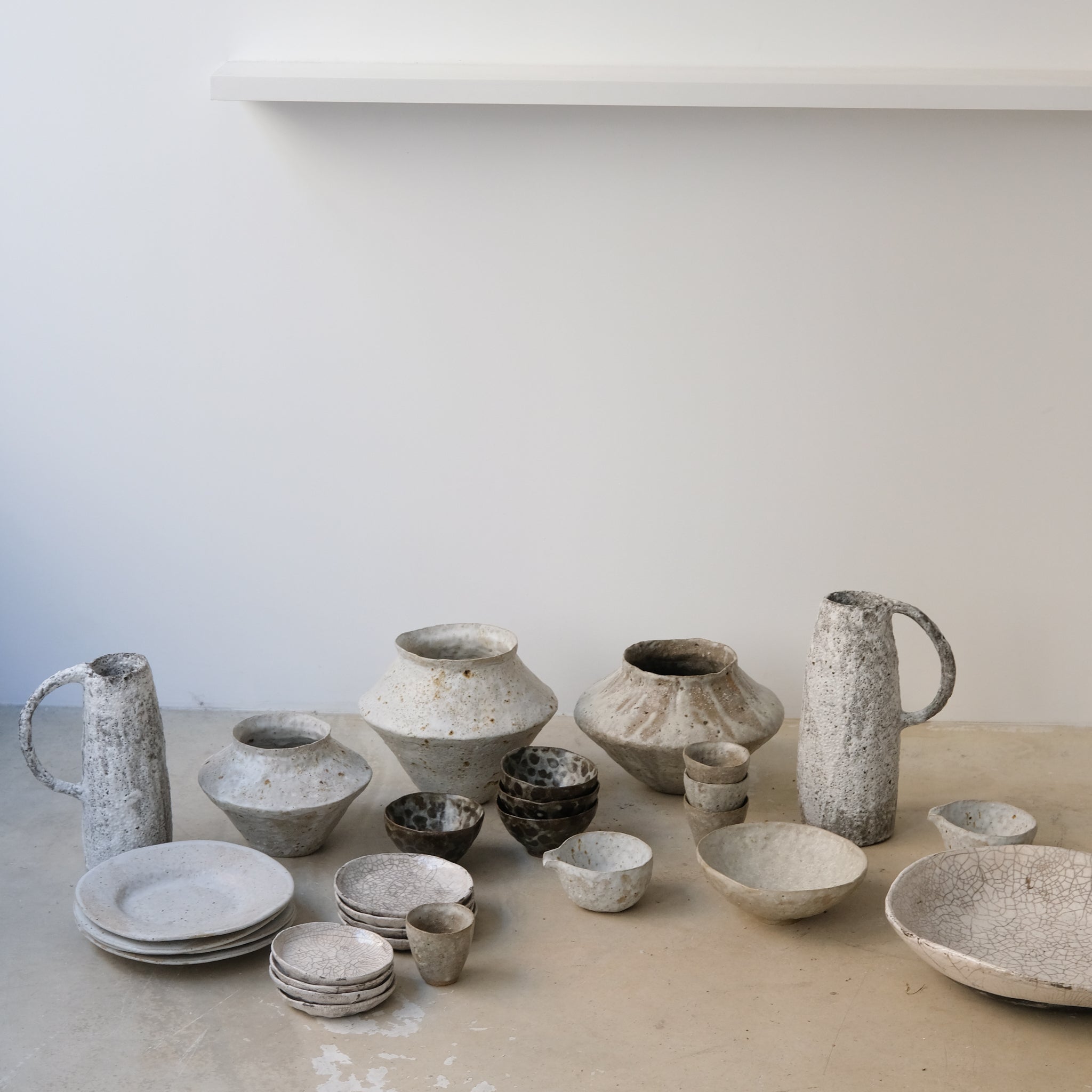 Tasse en terre glanée 80ml  par la céramiste Potry chez Brutal Ceramics