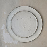 Stoneware plate D 26cm - off-white