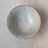 Bol en grès D13,5cm - vert clair de Tetsuya Kobayashi chez Brutal Ceramics