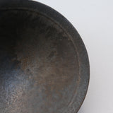 Bol en grès D 19,5cm - marron irisé de Yamato Kobayashi chez Brutal Ceramics