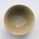 Bol en grès D 13cm - vert de Yamato Kobayashi chez Brutal Ceramics